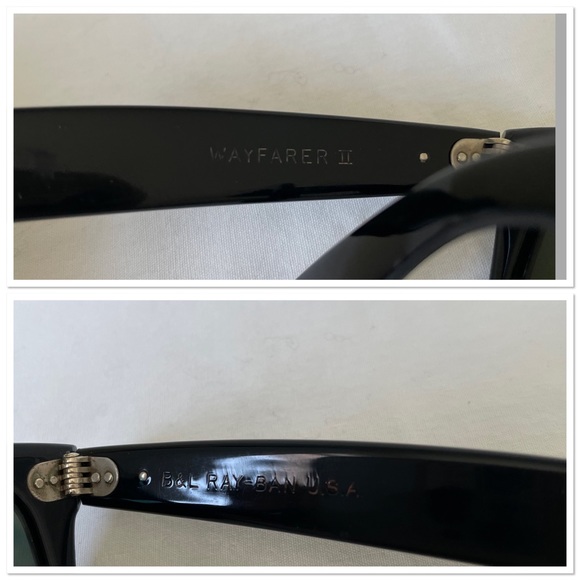 Vintage B&L Ray-Ban Wayfarer ll sunglasses - Picture 4 of 17